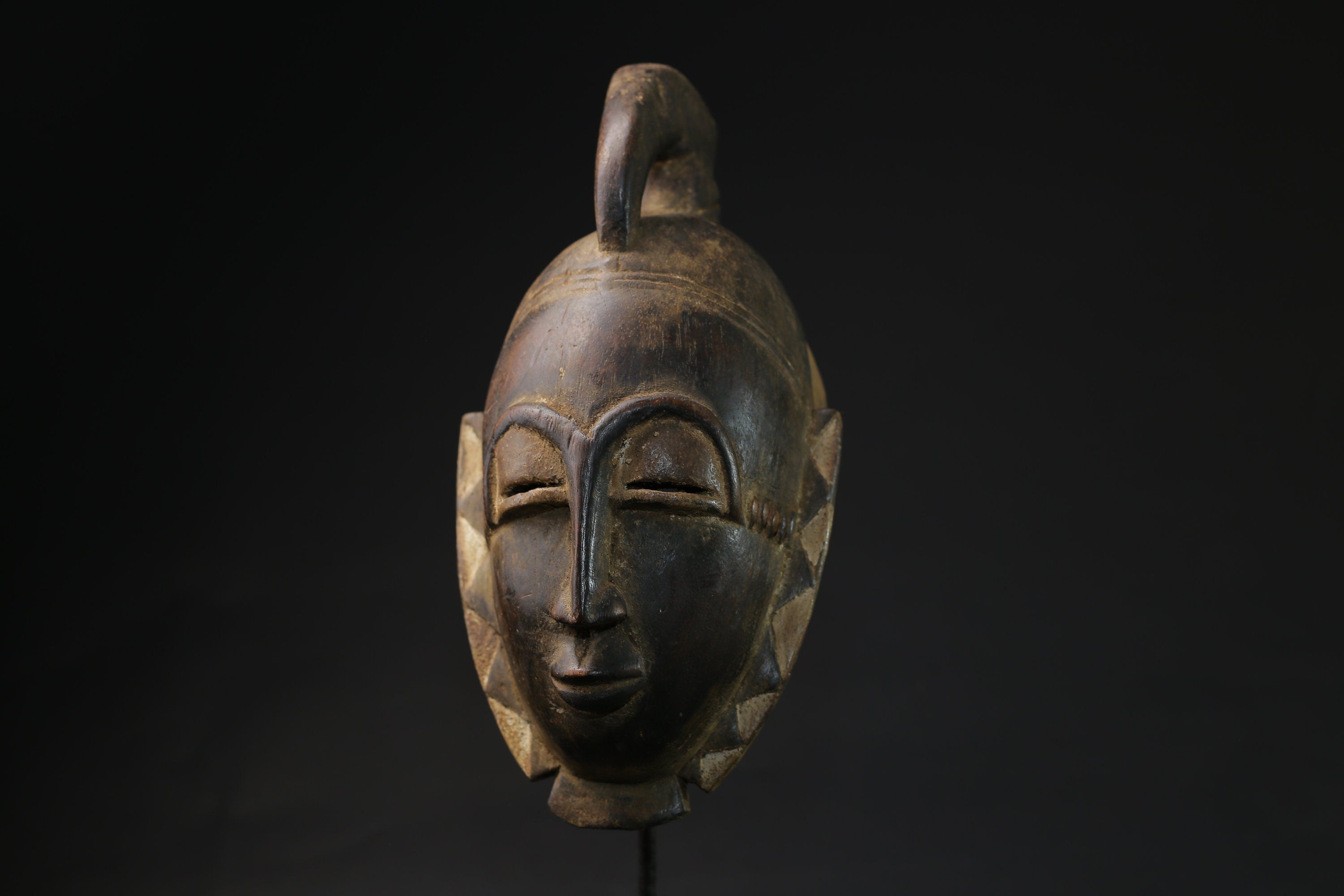 African mask antiques tribal Face vintage Wood African masks ritual mask--5400