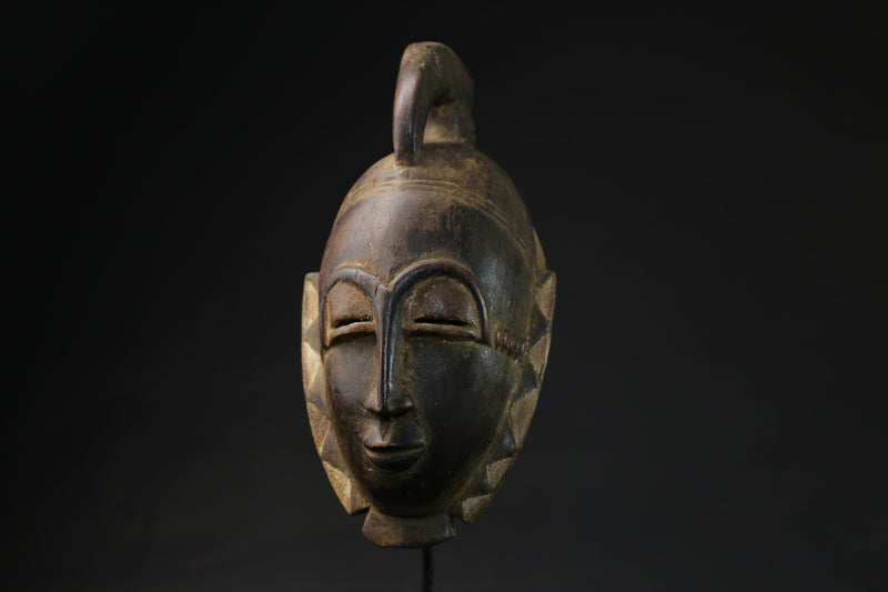 African mask antiques tribal Face vintage Wood African masks ritual mask--5400