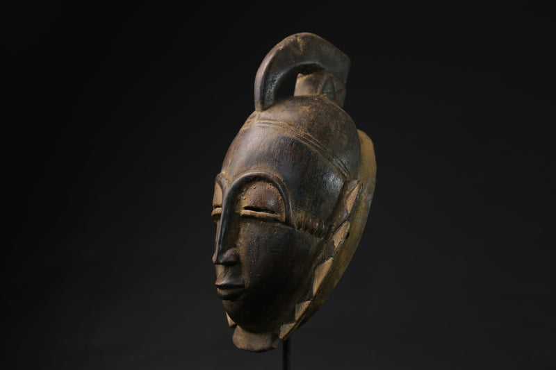 African mask antiques tribal Face vintage Wood African masks ritual mask--5400