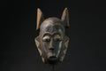 African Tribal Face Mask Wood Hand Carved Vintage Wall Hanging Guro mask-5394
