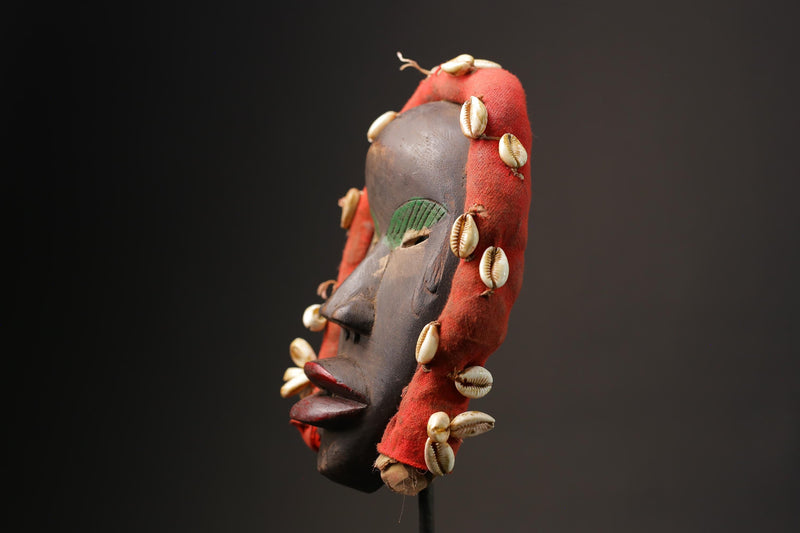 african wood mask antiques wood mask Face Mask African Dan Kran Masks for wall-9861
