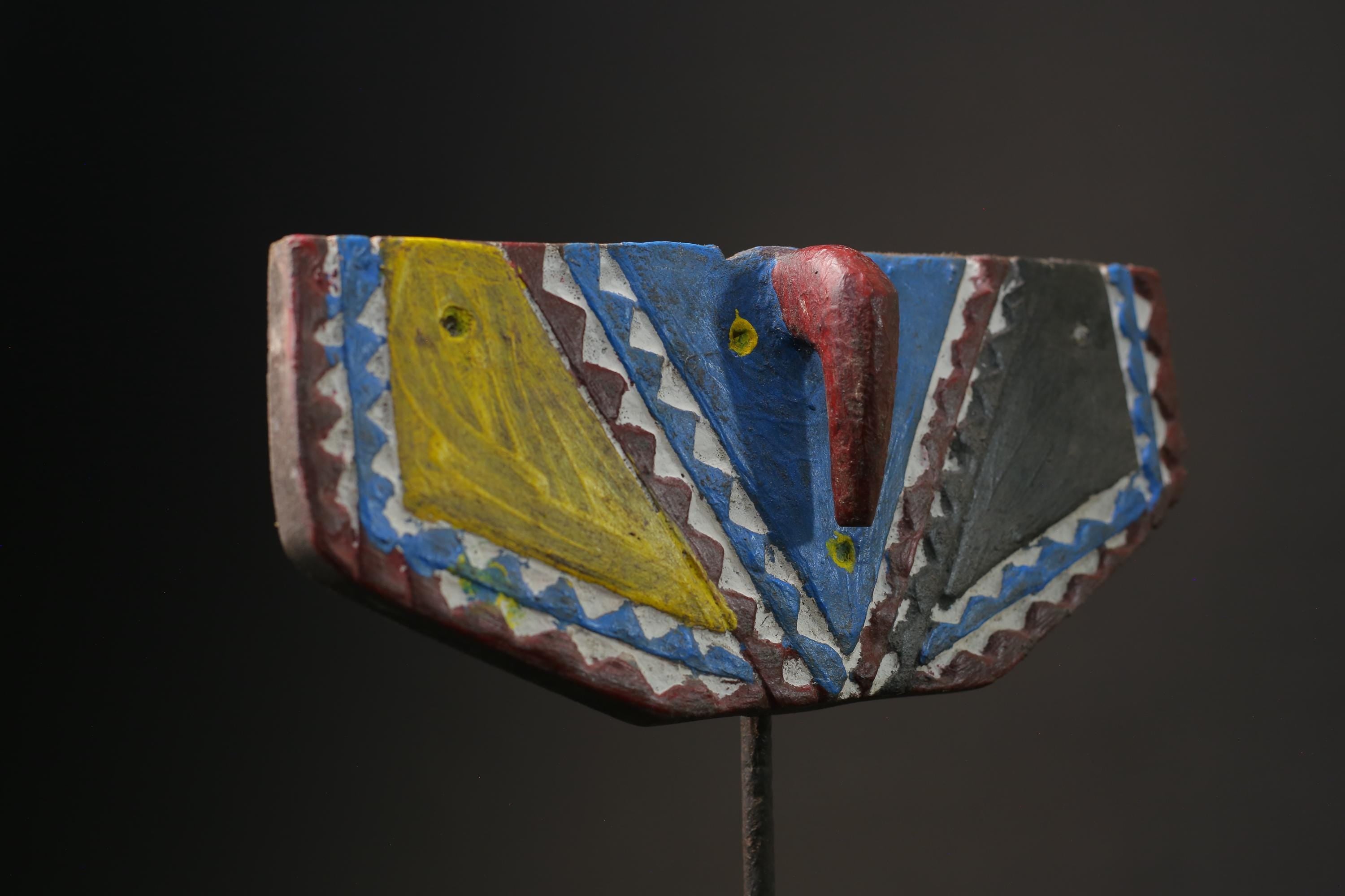african wood mask antiques African Wall Decor Plank Mask BOBO Masks for wall-9858