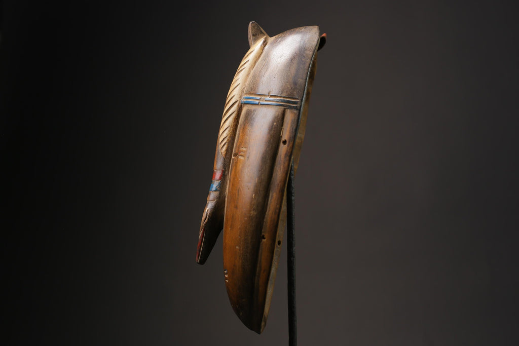 African Tribal Wood masks Guro vintage African mask large African Masks for wall-G2475