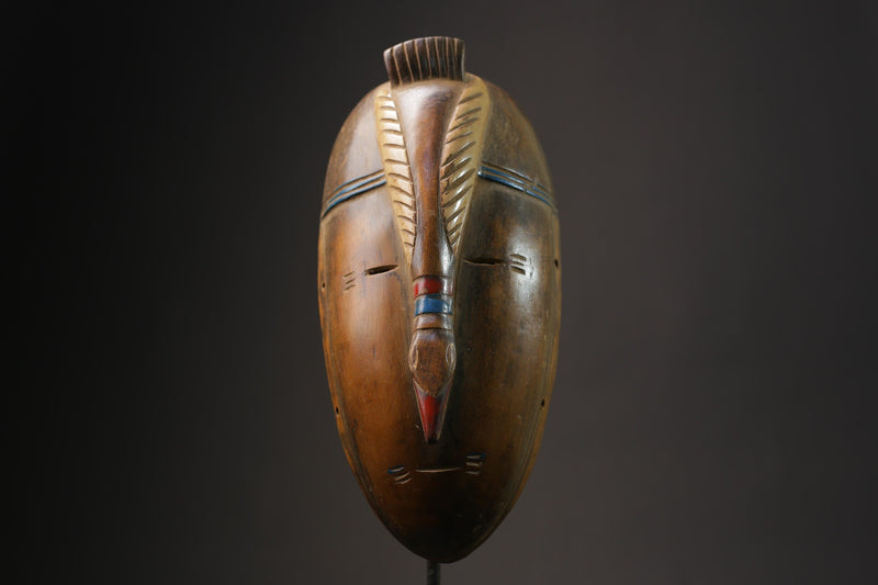 African Tribal Wood masks Guro vintage African mask large African Masks for wall-G2475