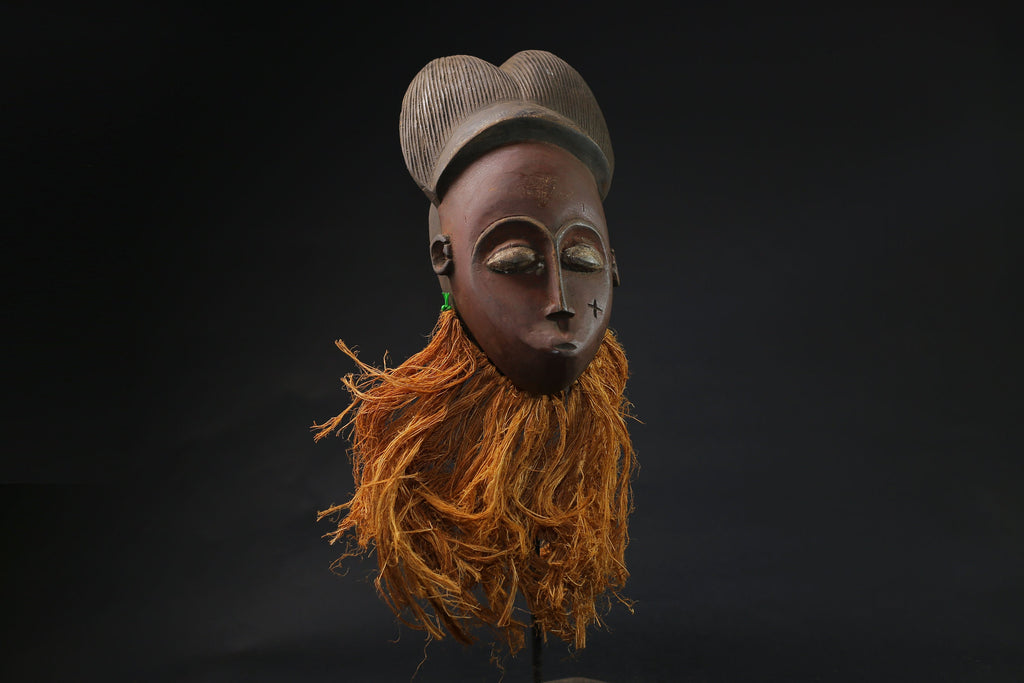 African Mask Wall Hanging Primitive Art Guro vintage african mask large masks for wall-G2169