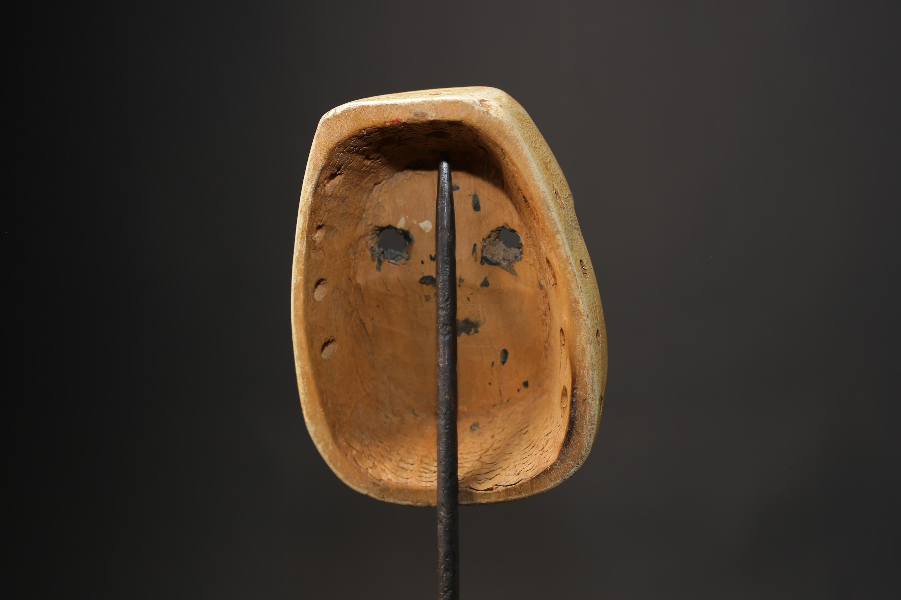 African Mask Tribal Face Wood Hand Carved Vintage Wall Hanging Lega Mask Masks for wall -G2487