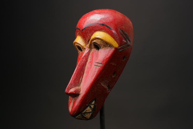 African Tribal Wood masks Guro vintage African mask large African Masks for wall-G2490