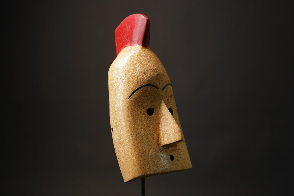 African Tribal Wood masks Guro vintage African mask large African Masks for wall-G2491