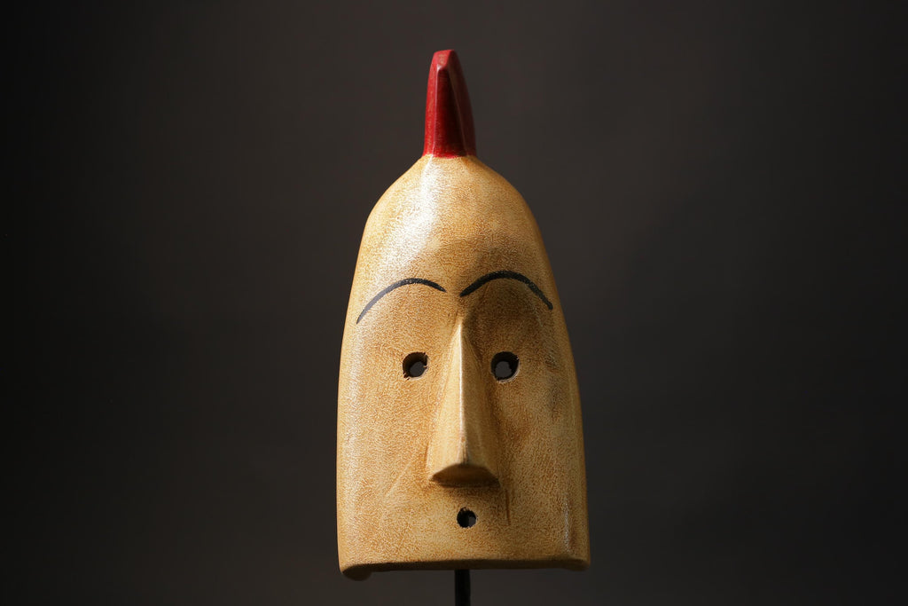 African Tribal Wood masks Guro vintage African mask large African Masks for wall-G2491