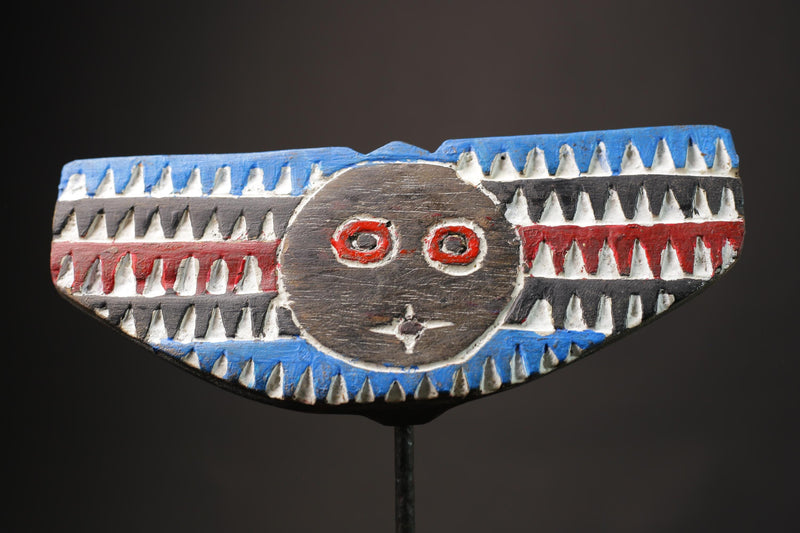 African wood mask antiques Tribal Face Bobo African male Bobo of Mali Masks for wall-9833