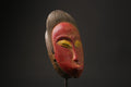 African wood mask antiques Tribal African Art Face Mask African Guro Baule Masks for wall-8618