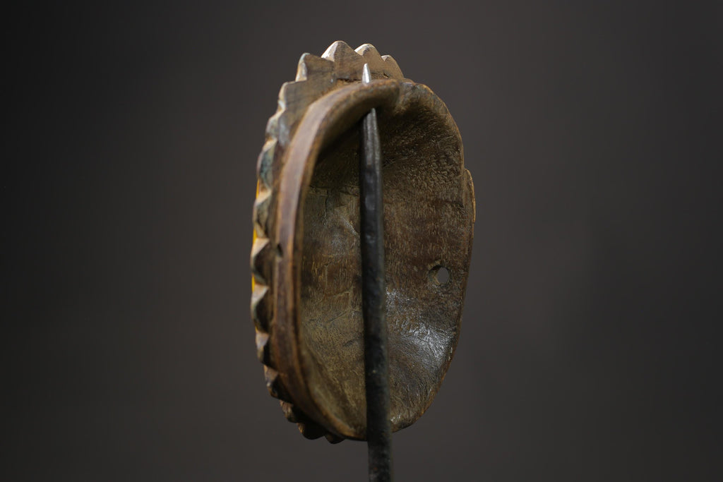 African wood mask antiques Tribal African Art Face Guro Mask Handmade Masks for wall-8623