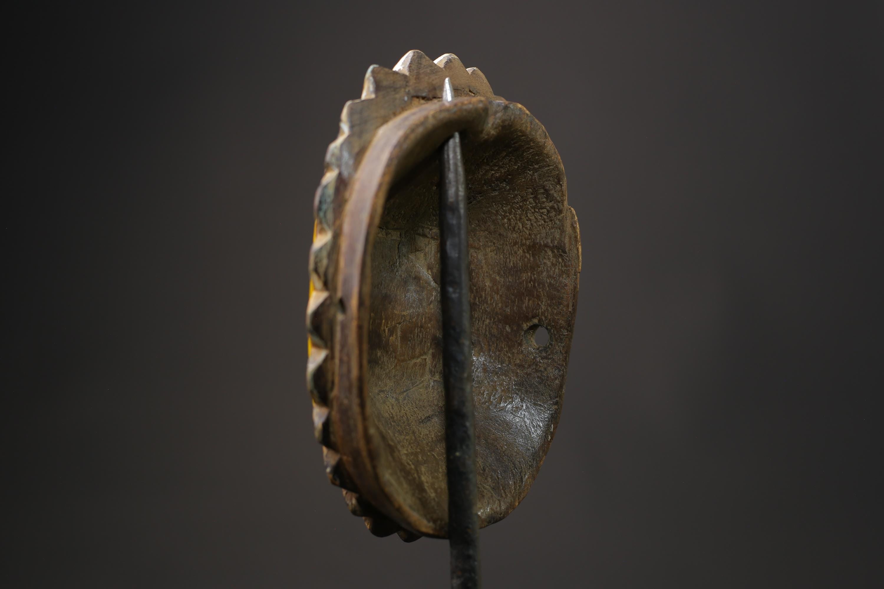 African wood mask antiques Tribal African Art Face Guro Mask Handmade Masks for wall-8623