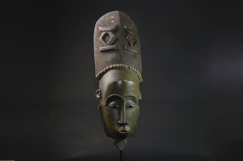 African Tribal Wood masks  Tribal African Art Face Guro Mask Handmade Home Décor-8320