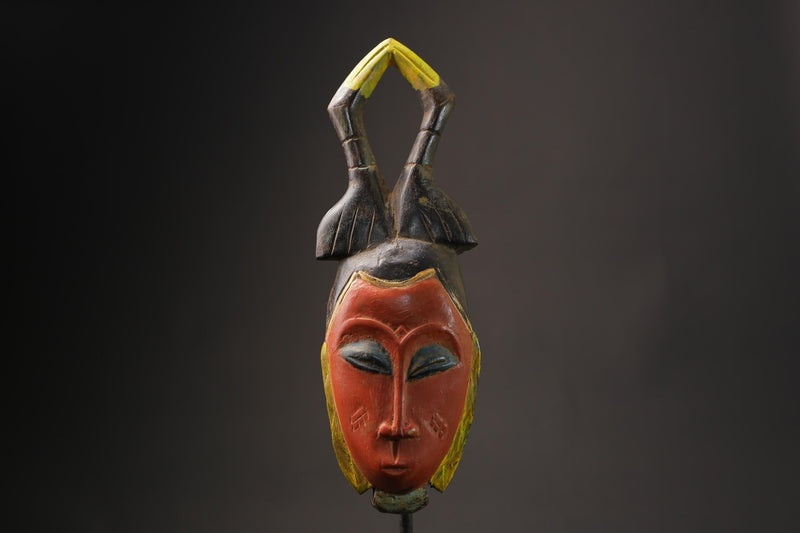 African wood mask antiques Guro African Mask Carved Wood Masks for wall-8626