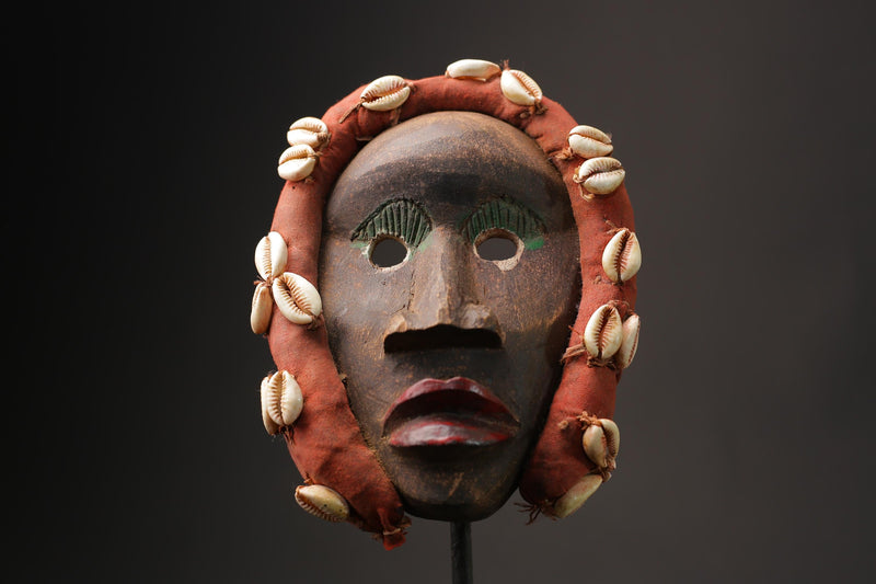 African wood mask antiques African Mask Large African Mask Dan Kran Masks for wall-9896