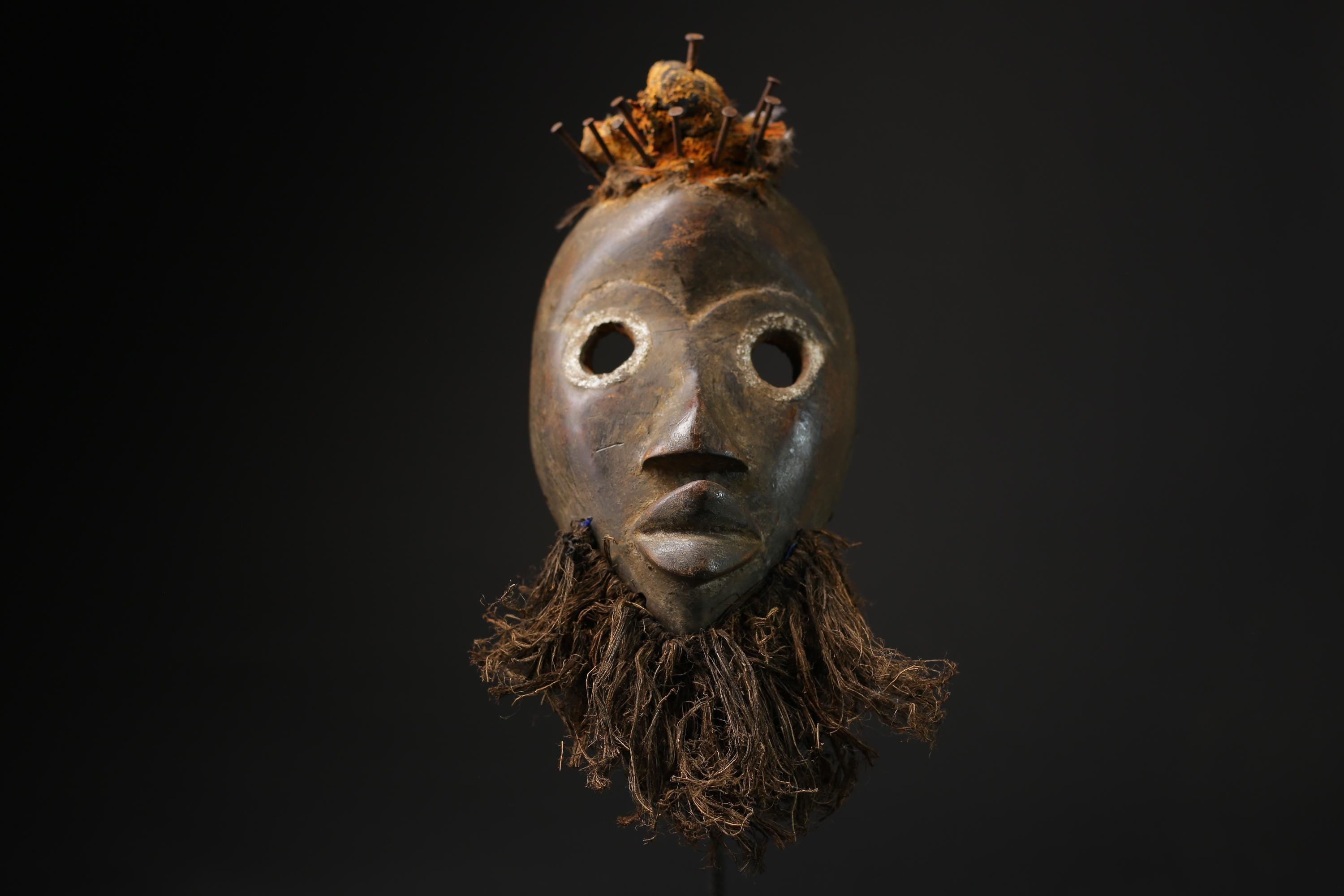 Africa Mask As Tribal Mask For Wall Decoration Wooden Dan Mask Home Décor-8350