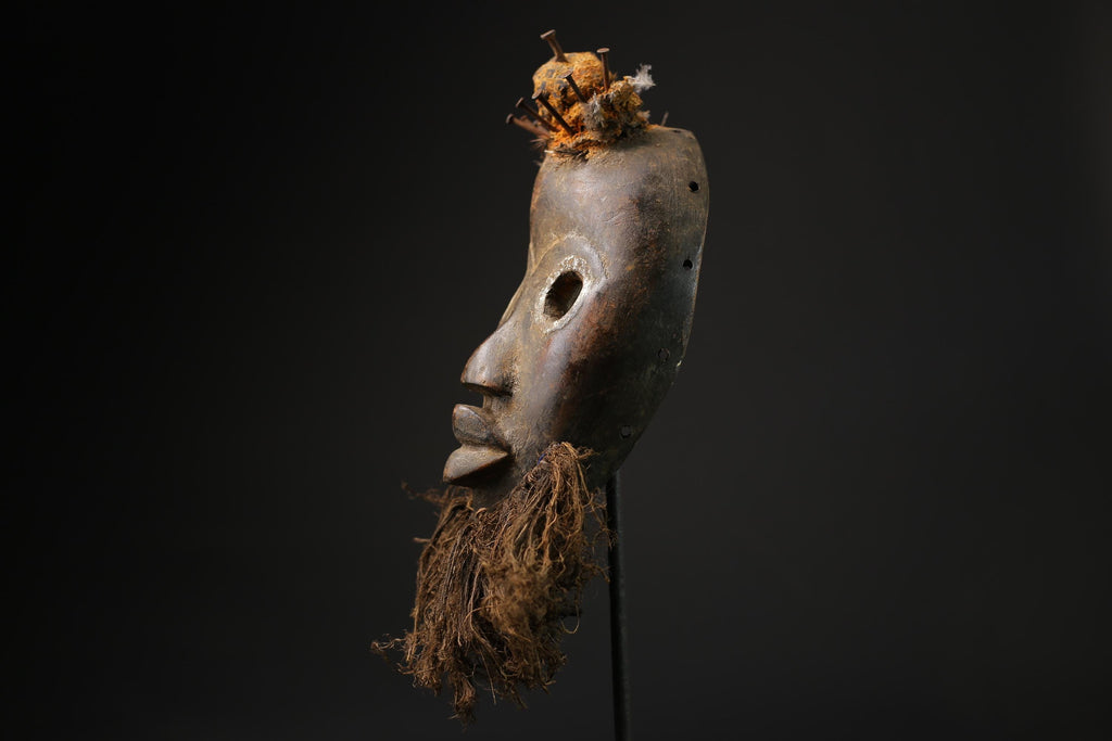 Africa Mask As Tribal Mask For Wall Decoration Wooden Dan Mask Home Décor-8350
