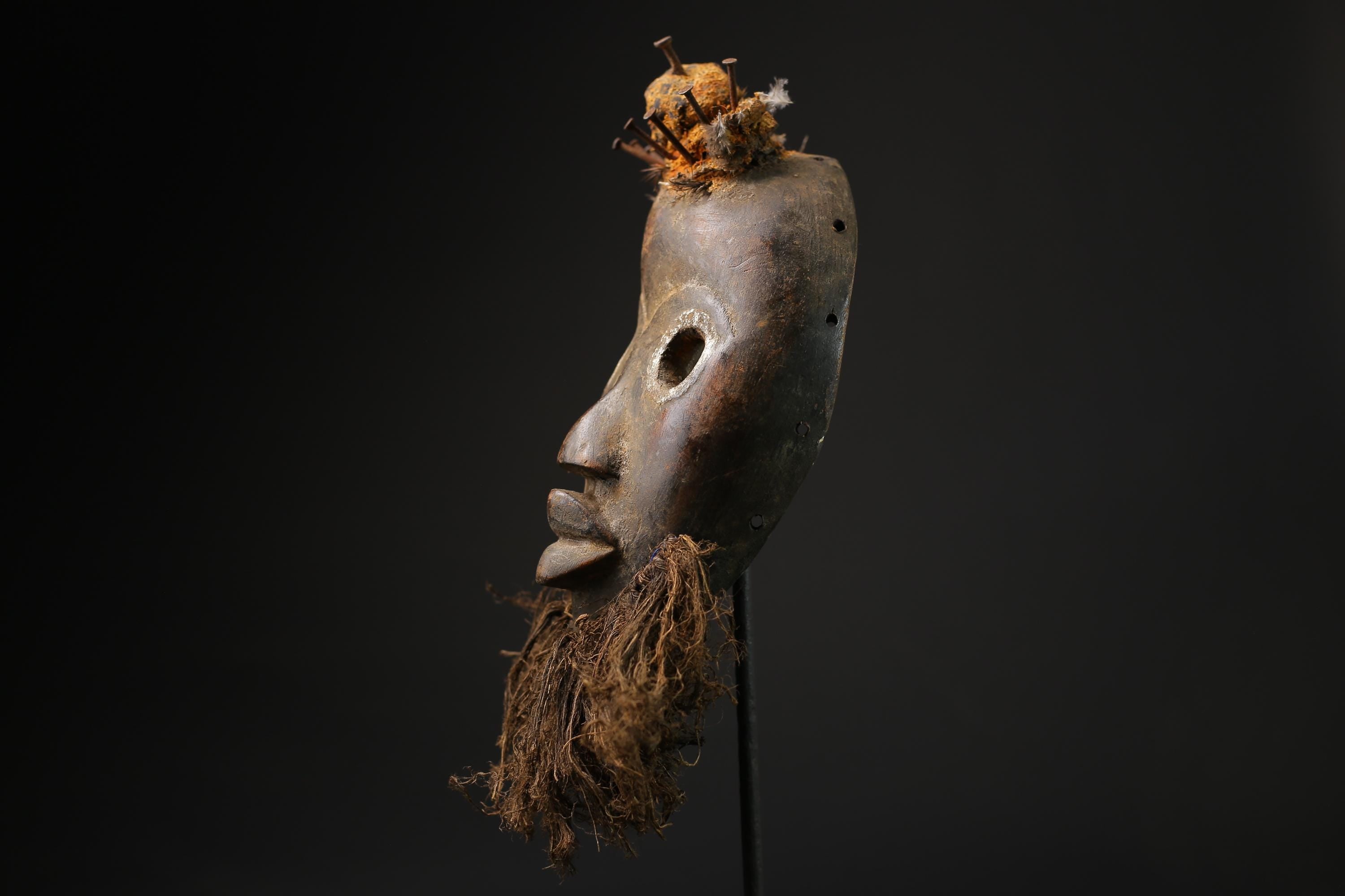 Africa Mask As Tribal Mask For Wall Decoration Wooden Dan Mask Home Décor-8350