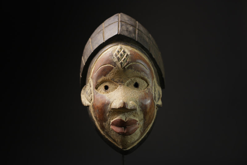 African Mask Home Décor mask Puno Mask Okuyi Mukudji Society Gabon Mask-8356