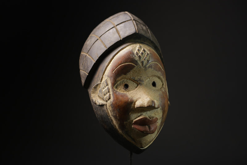 African Mask Home Décor mask Puno Mask Okuyi Mukudji Society Gabon Mask-8356