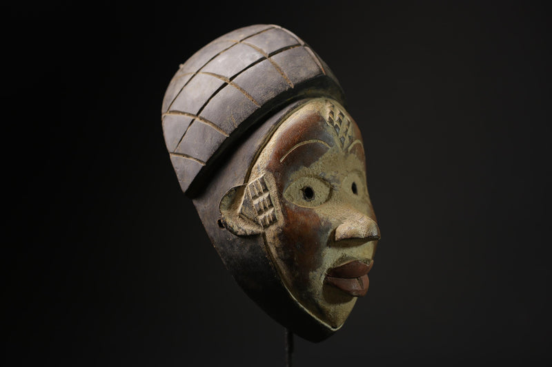 African Mask Home Décor mask Puno Mask Okuyi Mukudji Society Gabon Mask-8356