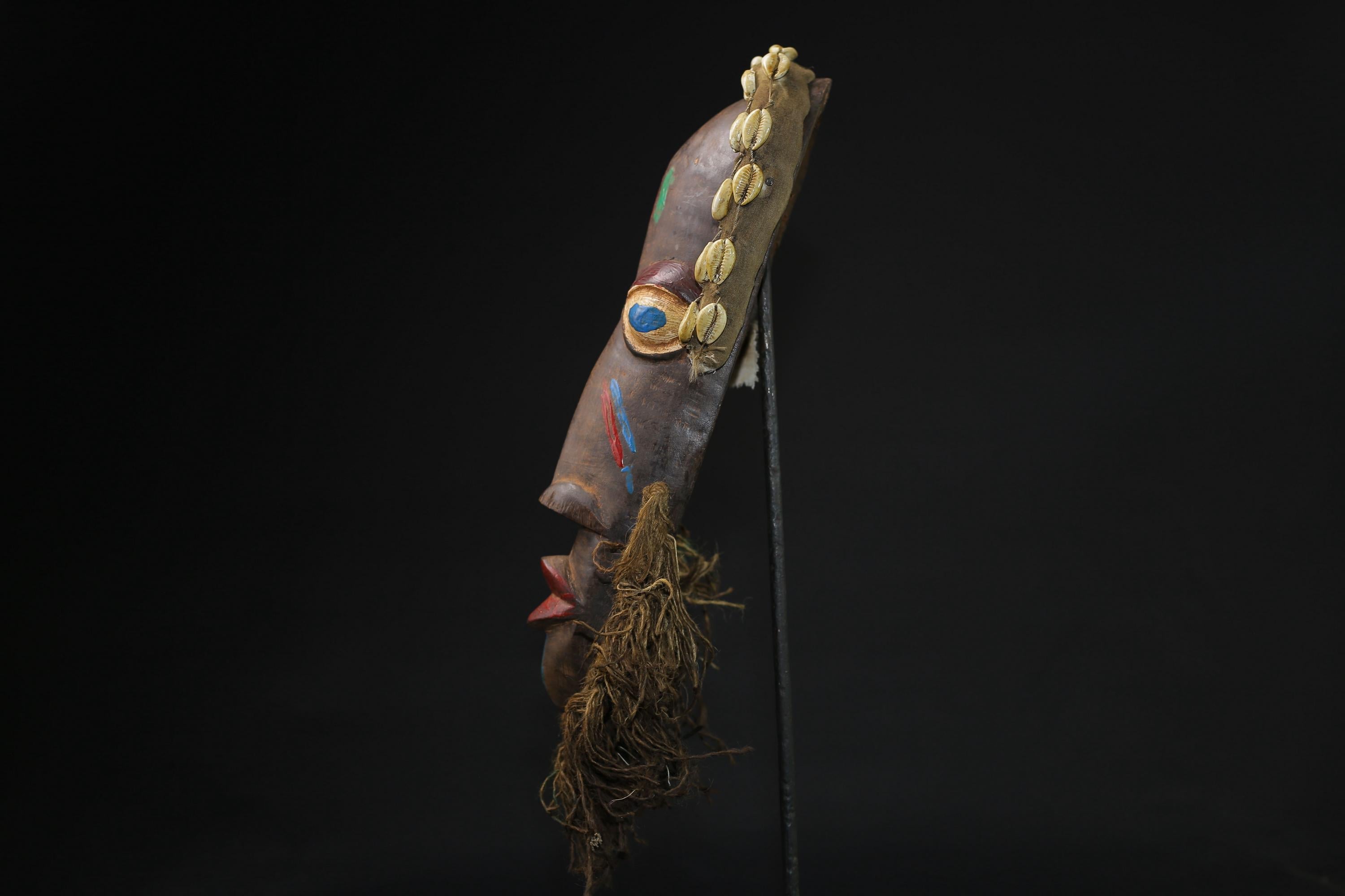 African Tribal Face Mask African dan Home Décor mask tribal art Dan Tank masks for wall -G2197