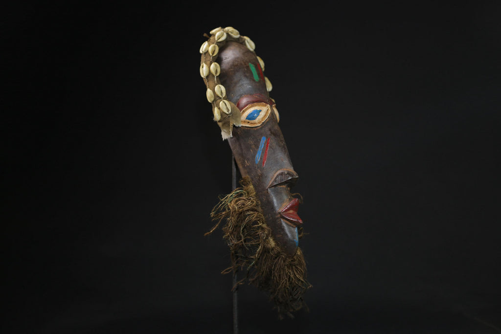 African Tribal Face Mask African dan Home Décor mask tribal art Dan Tank masks for wall -G2197