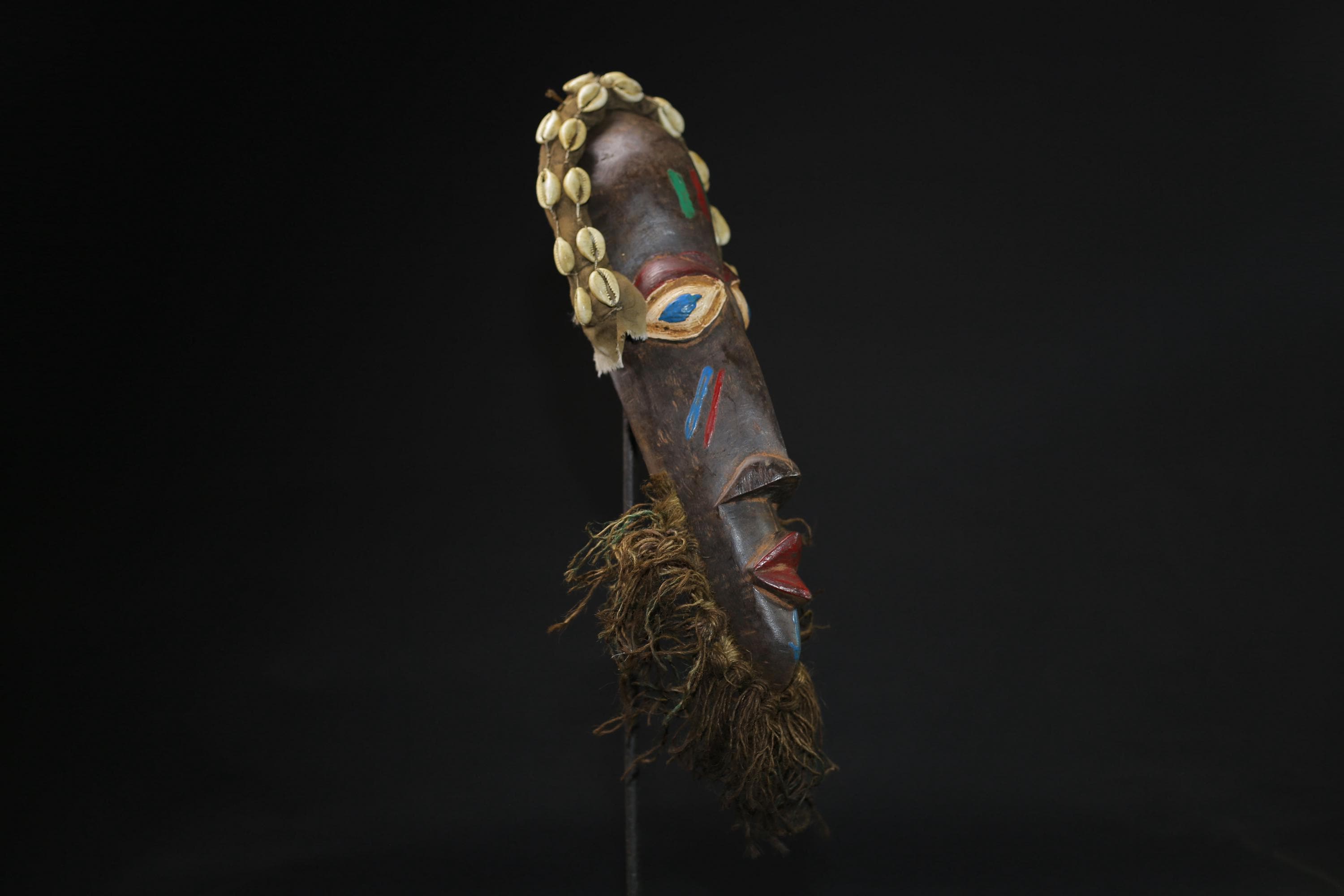African Tribal Face Mask African dan Home Décor mask tribal art Dan Tank masks for wall -G2197