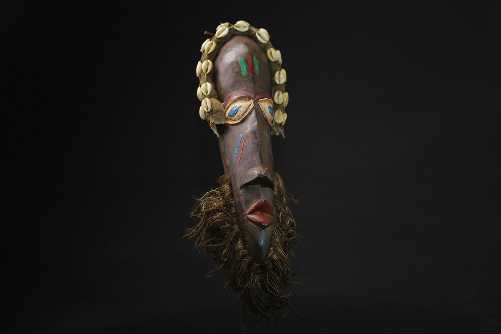 African Tribal Face Mask African dan Home Décor mask tribal art Dan Tank masks for wall -G2197
