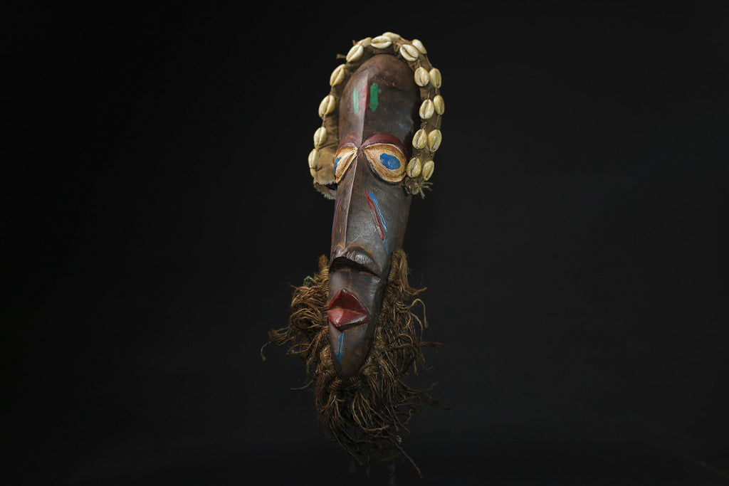 African Tribal Face Mask African dan Home Décor mask tribal art Dan Tank masks for wall -G2197