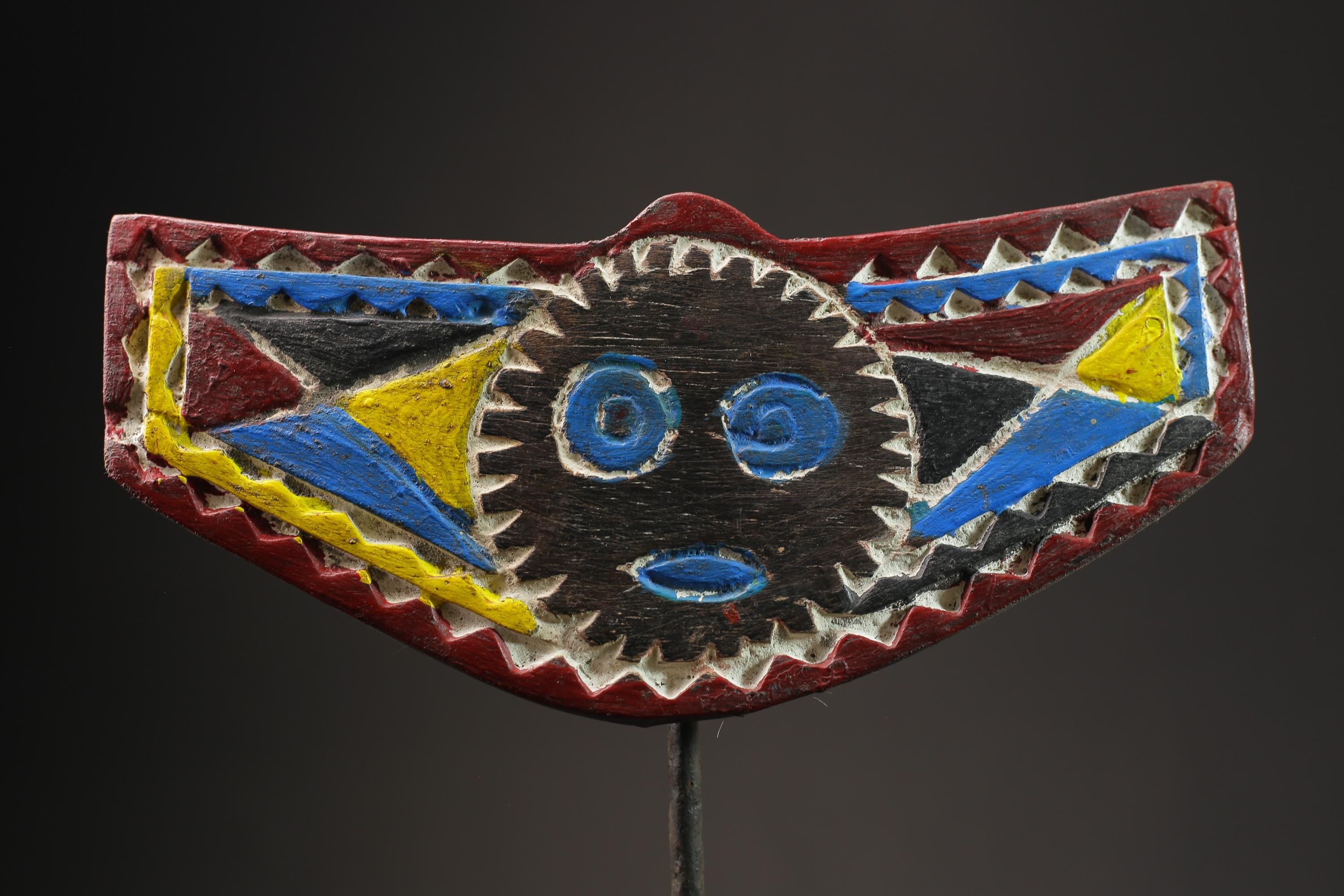 African wood mask antiques Face vintage Wood Wall Hanging Art Plank  Masks for wall-9915