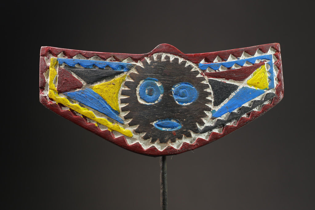 African wood mask antiques Face vintage Wood Wall Hanging Art Plank  Masks for wall-9915