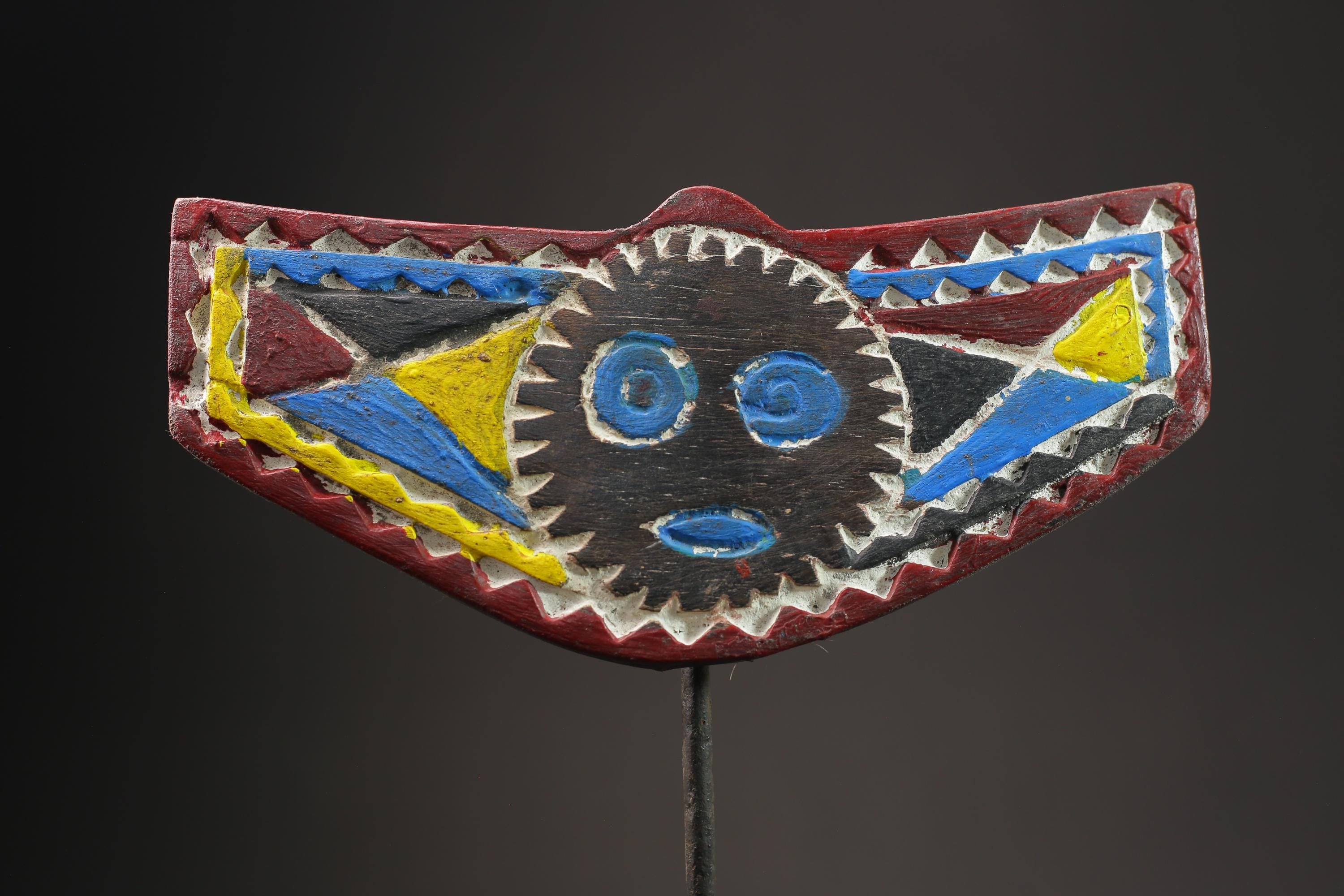 African wood mask antiques Face vintage Wood Wall Hanging Art Plank  Masks for wall-9915