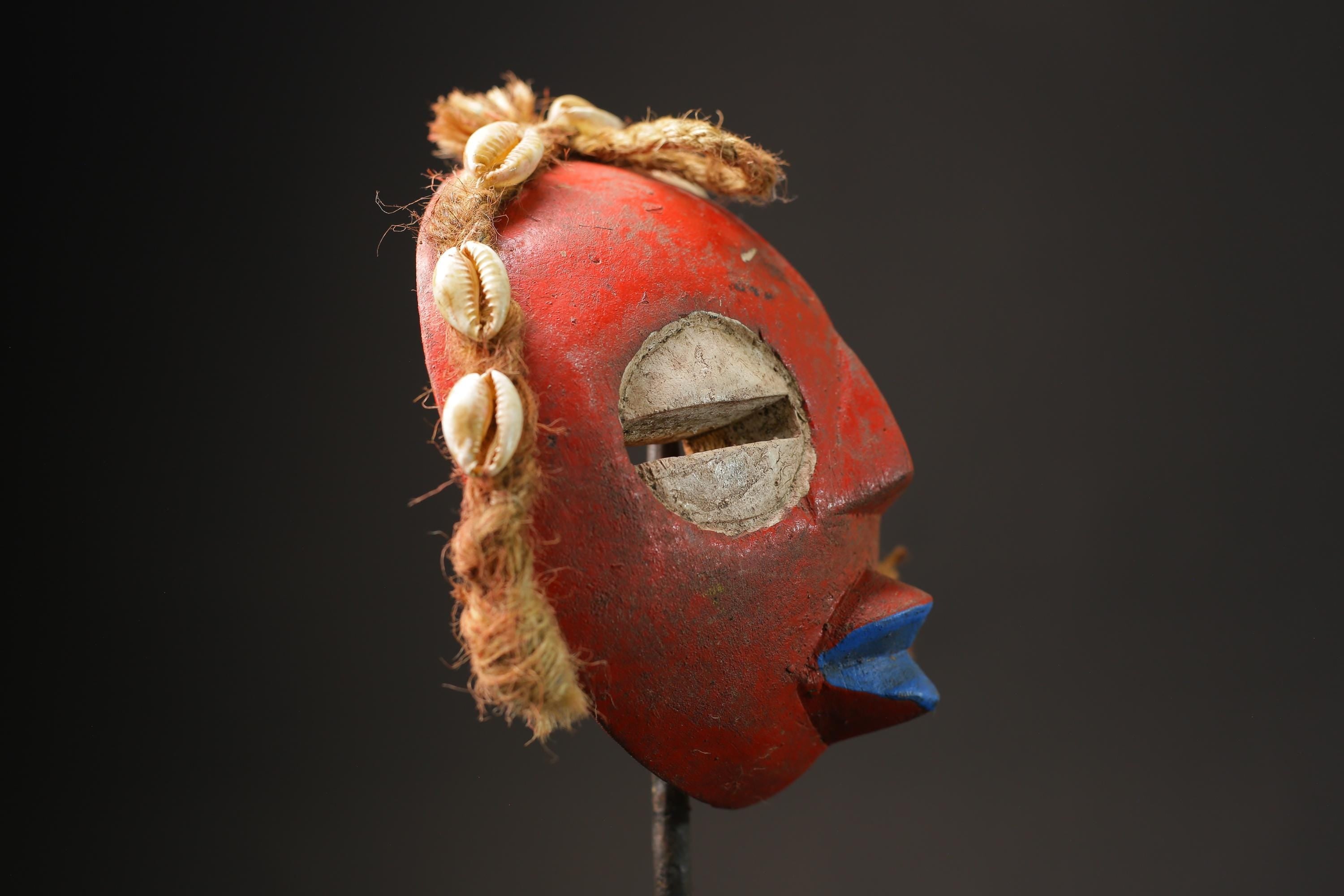 African Tribal Wood masks African mask made from wood Ghana Masks for wall-9919