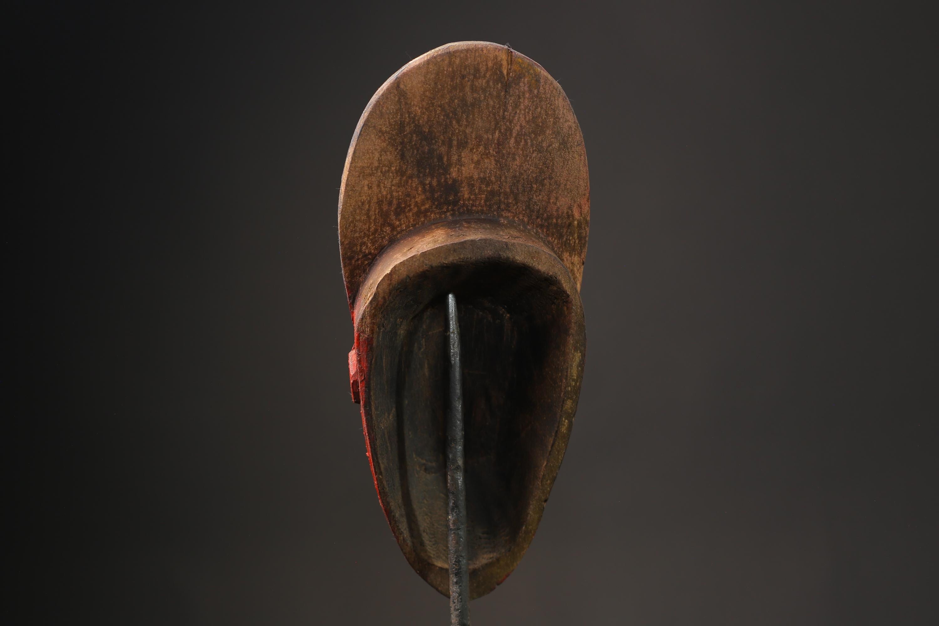 African wood mask antiques Hand Carved Vintage Wall Hanging Guro Masks for wall-9920