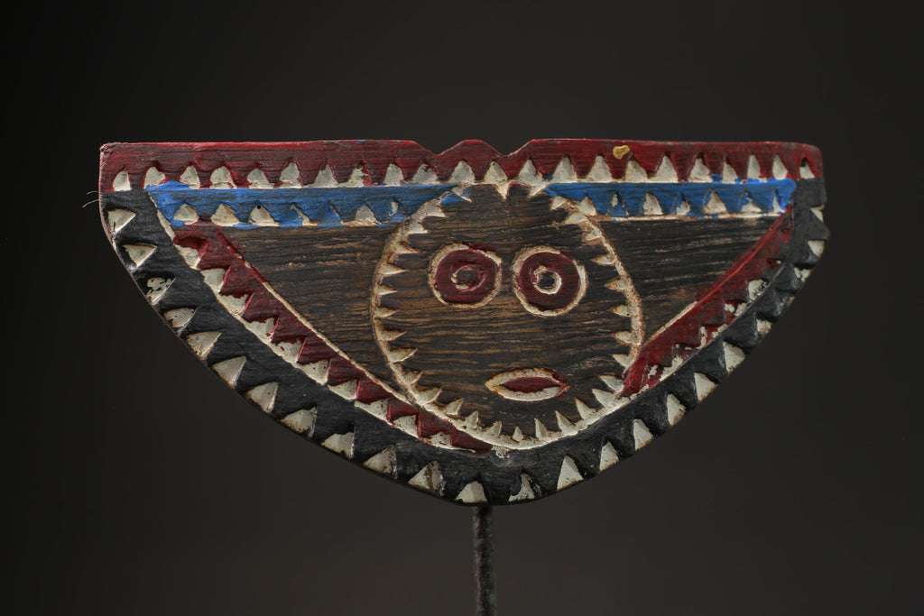 African wood mask antiques Carved BIG Bobo-Bwa, Burkina Faso Tribe Masks for wall-9930