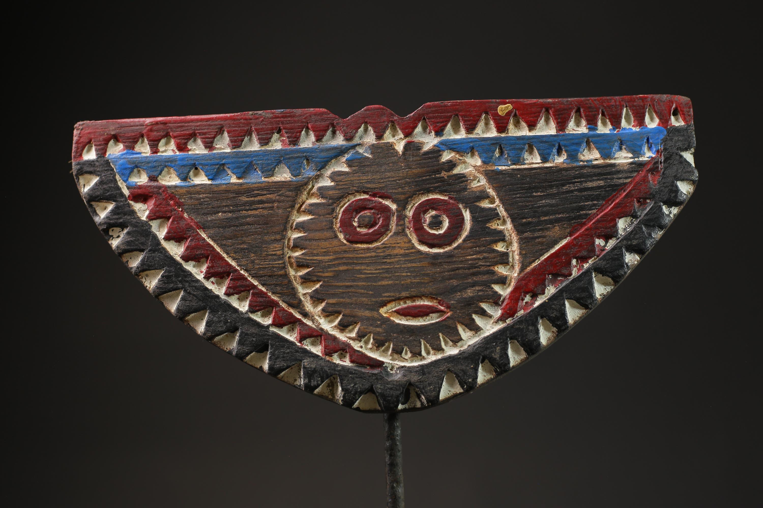 African wood mask antiques Carved BIG Bobo-Bwa, Burkina Faso Tribe Masks for wall-9930