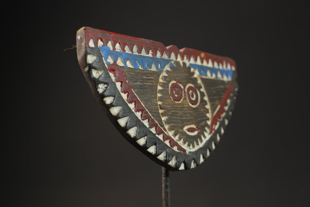 African wood mask antiques Carved BIG Bobo-Bwa, Burkina Faso Tribe Masks for wall-9930