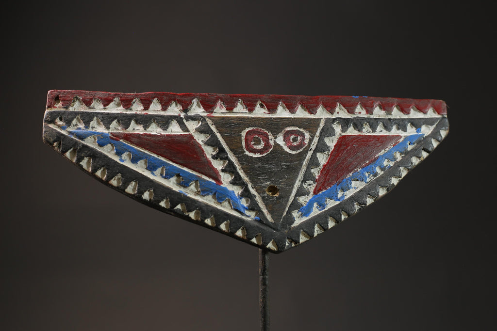 African wood mask antiques Wall Decor Plank Mask Owl mask Butterfly Masks for wall-9895