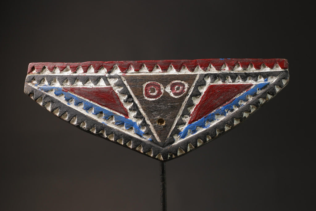 African wood mask antiques Wall Decor Plank Mask Owl mask Butterfly Masks for wall-9895