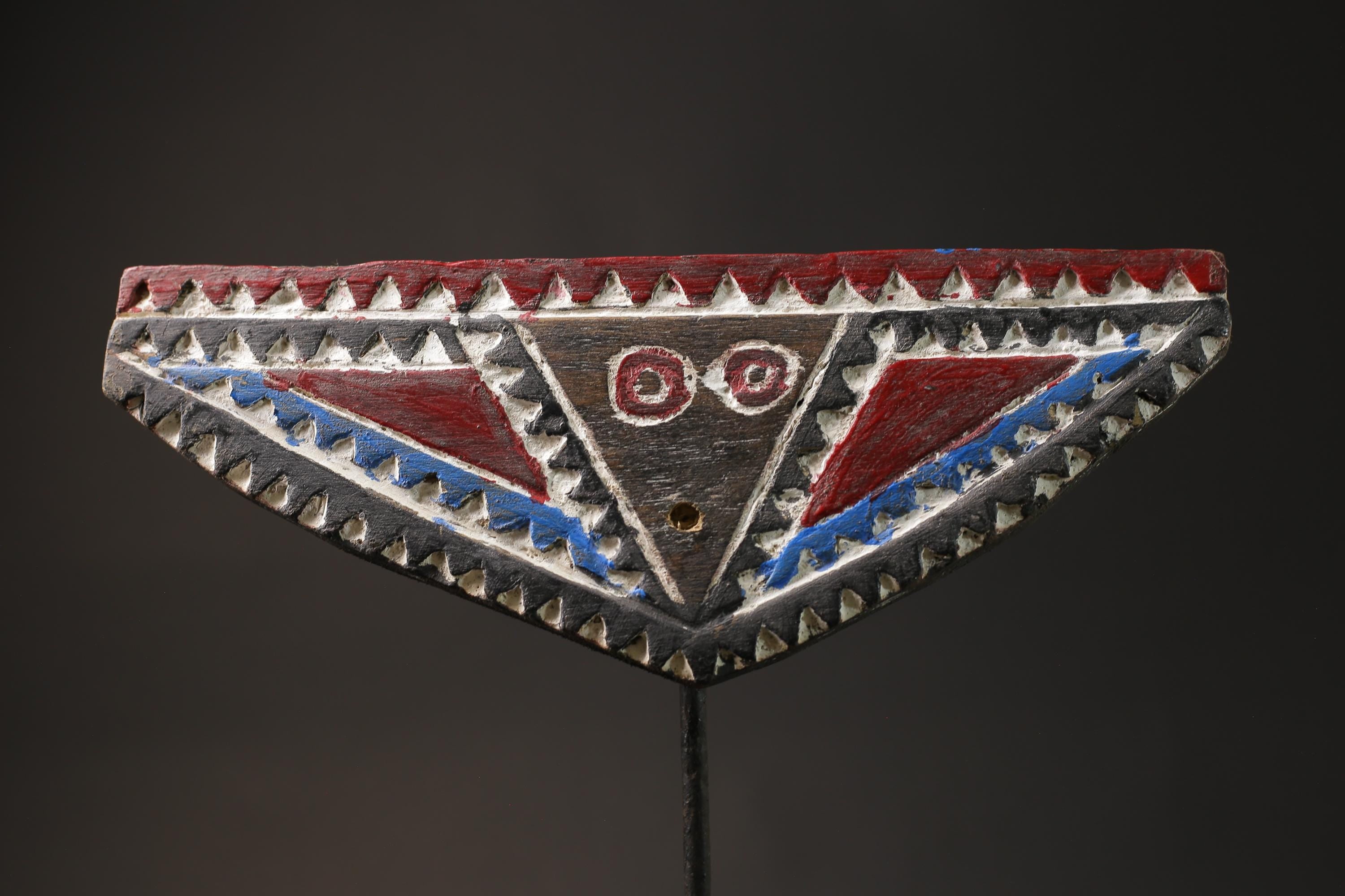 African wood mask antiques Wall Decor Plank Mask Owl mask Butterfly Masks for wall-9895