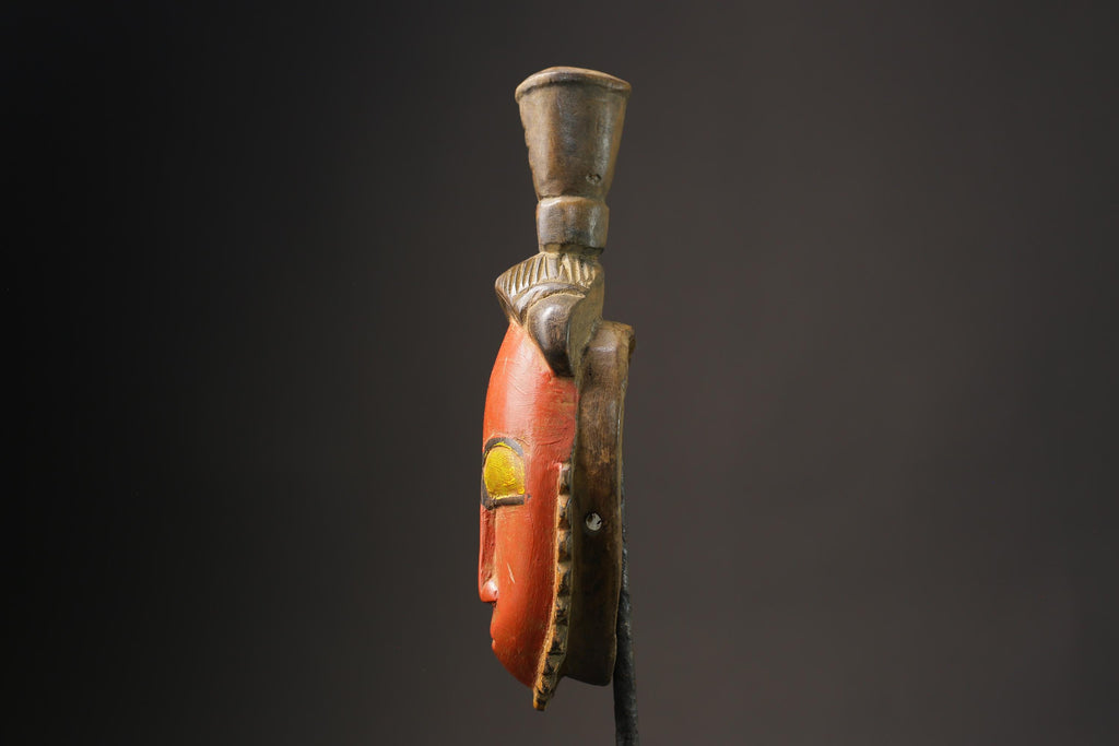 African guro African mask antiques tribal art Face  Mask Handmade vintage Masks for wall-8648