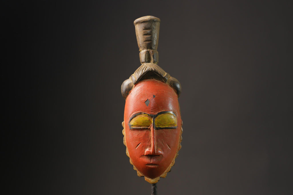 African guro African mask antiques tribal art Face  Mask Handmade vintage Masks for wall-8648