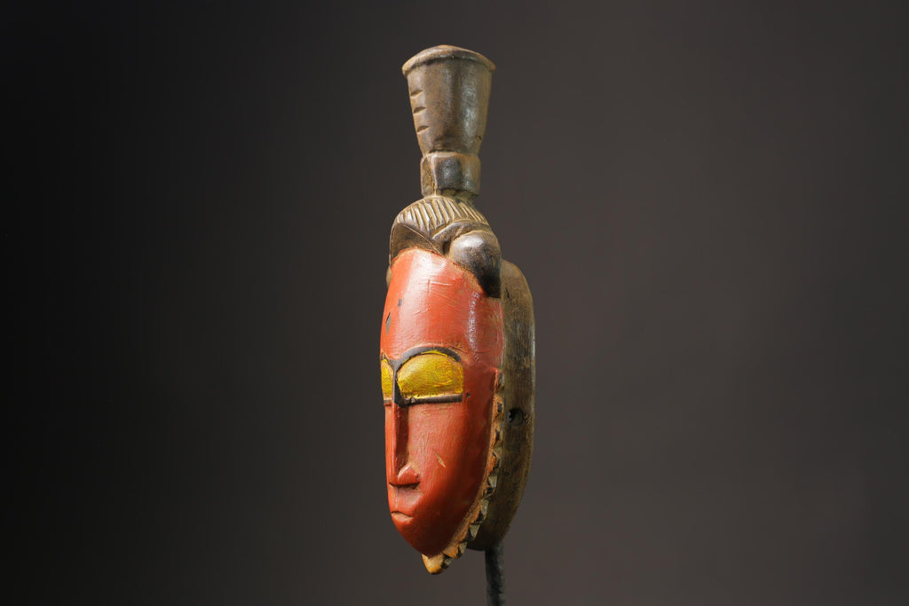 African guro African mask antiques tribal art Face  Mask Handmade vintage Masks for wall-8648
