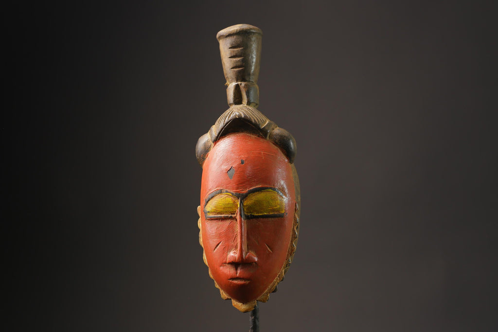 African guro African mask antiques tribal art Face  Mask Handmade vintage Masks for wall-8648