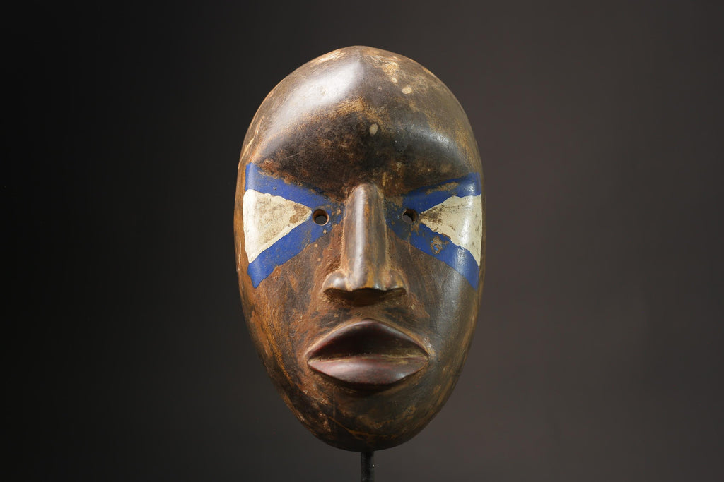 african wood mask antiques Vintage Hanging Tribal Mask Dan Déangle Masks for wall-7128