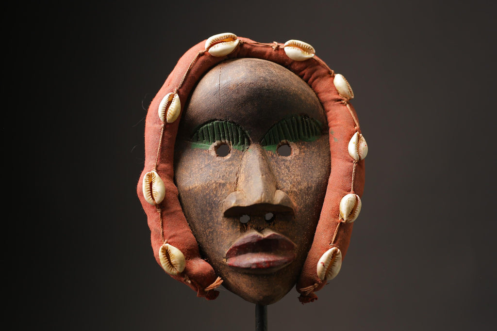 African wood mask antiques Face Mask Dan Zakpai Mask Dan Mask Home Décor-9907