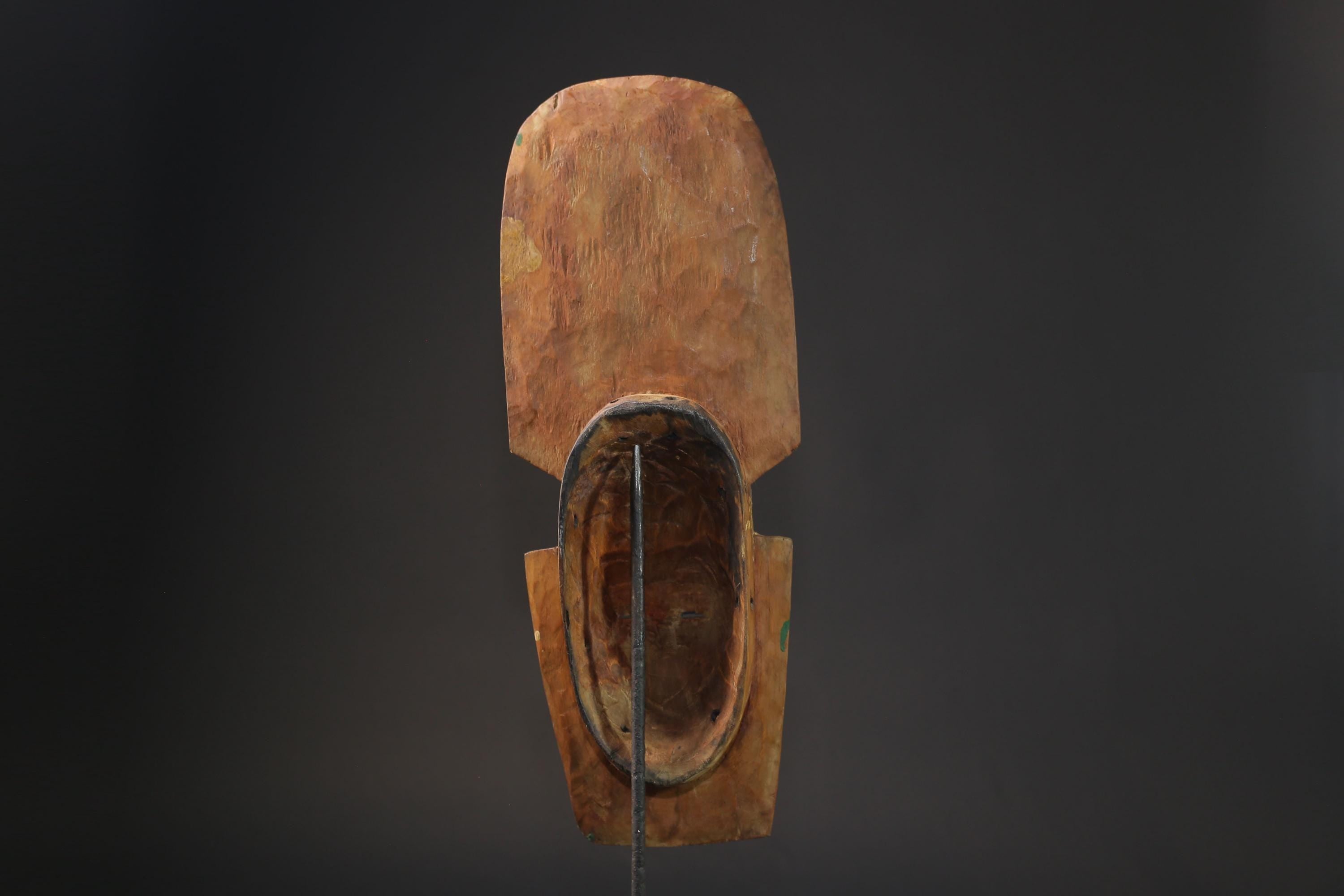 African wood mask antiques Tribal African tribal mask handcrafted Guro  Masks for wall-9941