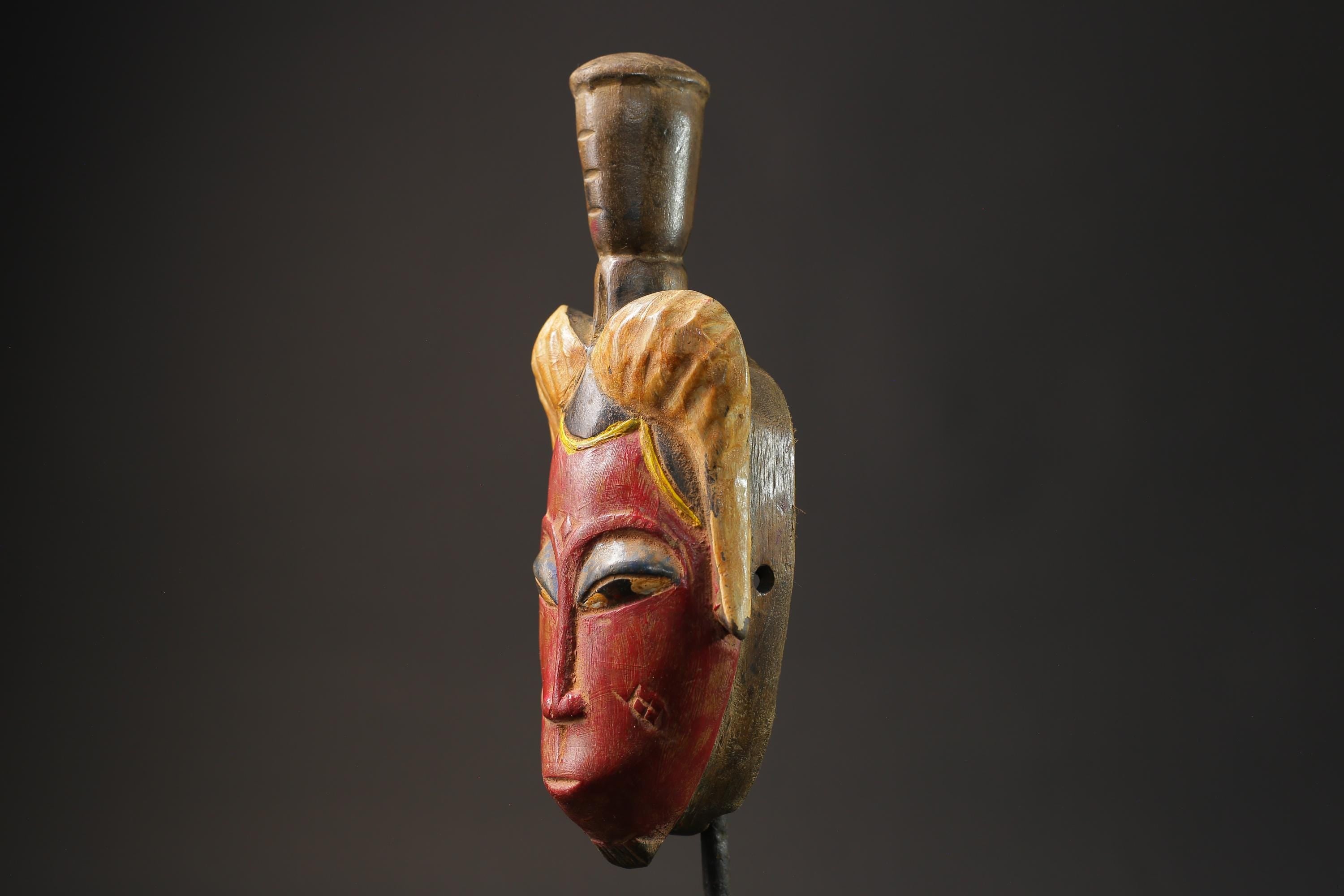 African mask antiques tribal art Face Home Décor Guro Mask African Art Masks for wall-8640